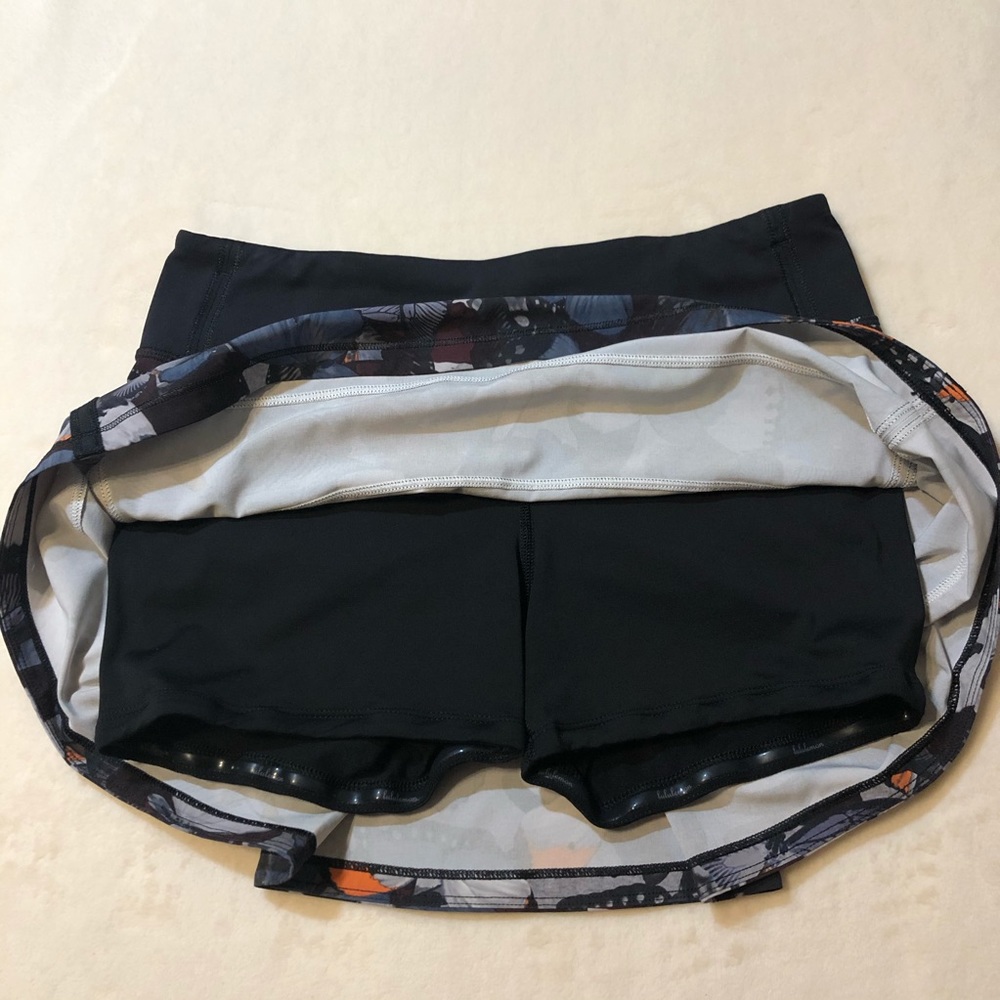 Lululemon Pace Rival Skirt Biggie So Fly Butterfly - Picture 3 of 6
